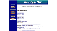 Desktop Screenshot of musicbox-online.com